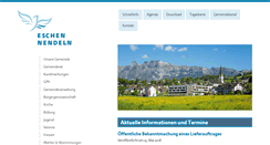 Desktop Screenshot of eschen.li